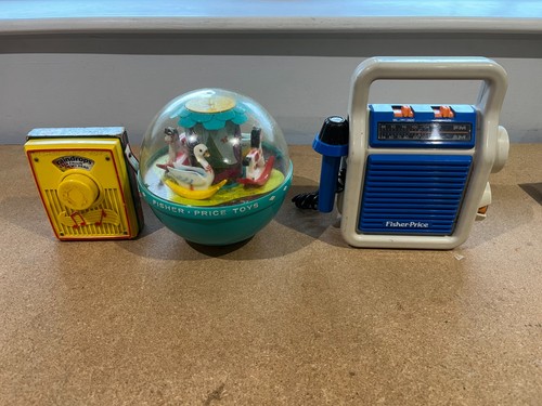 Vintage fisher price - 3, x