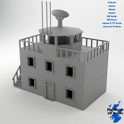 Large watchtower ww2 - ww2, building