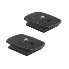 2Pack Universal Quick Release QR Plate Tripod Head for Velbon CX Series,
