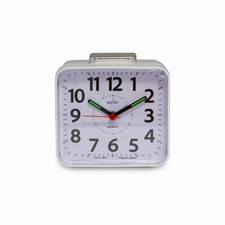Acctim Parker Non-Ticking Sweep Loud Bell Alarm Clock