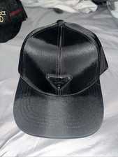 PRADA Nylon Baseball Cap Black