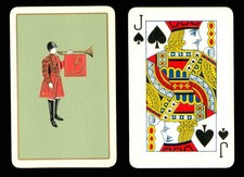 Playing card single card