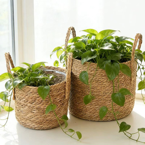Seagrass storage basket - storage,
