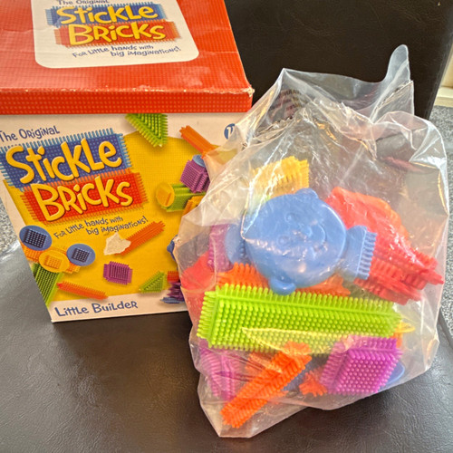 Stickle bricks little builder - bricks,