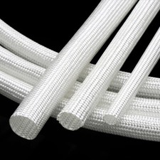 White Heat Resistant Sleeving Cable Wire High Temperature Component Lead Heat