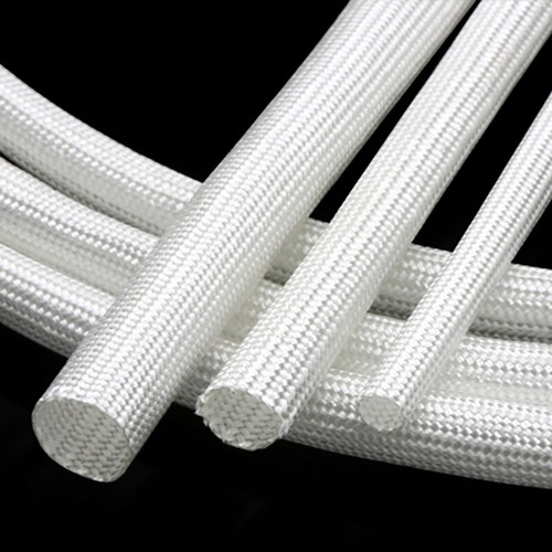 White heat resistant - heat, sleeving