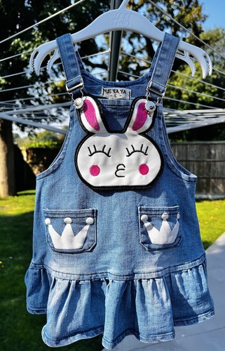 Denim dungarees dress age - dungarees,