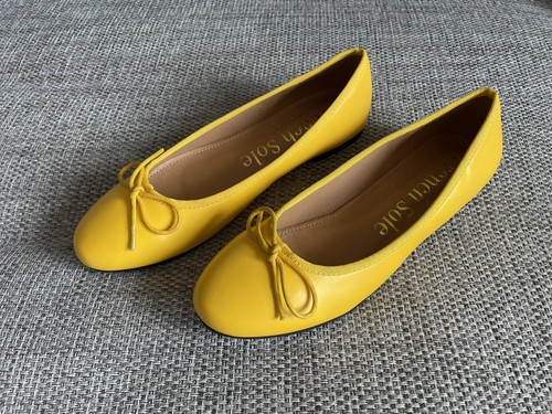 French sole new amelie yellow - new,