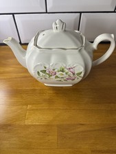 Vintage English Floral Teapot