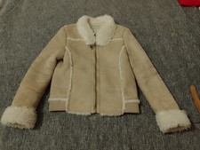 A faux fur lined  Suede like