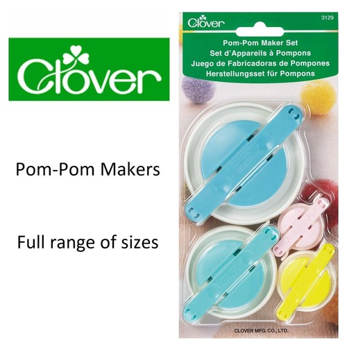 Clover pom maker wool - pom, yarn