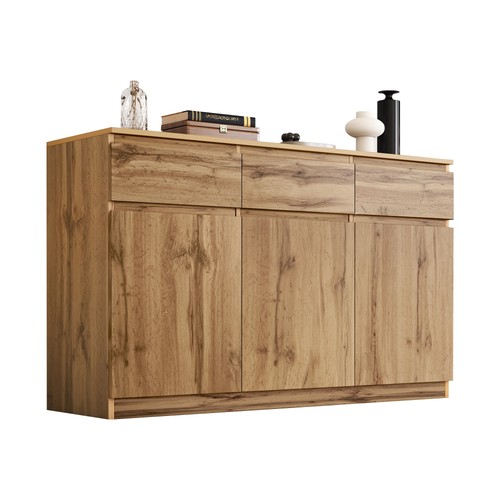 Oak sideboard buffet cabinet - sideboard,