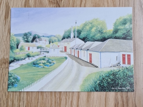 Vintage colour postcard - colour,
