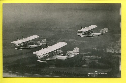 1930s raf saro london flying - raf,
