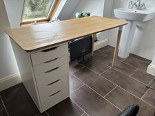 IKEA Hilver Desk, Drawers &