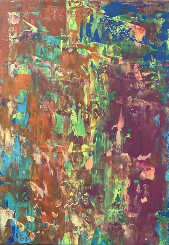 Original textured abstract - original,