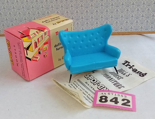 Vintage tri ang - spot-on, blue
