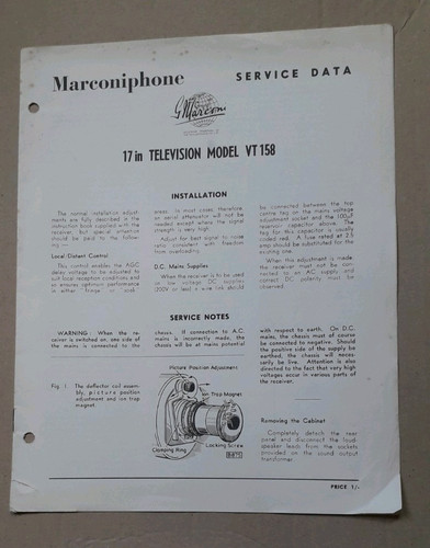 Marconiphone 45000f 47200f - ,