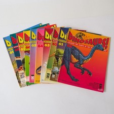 DINOSAURS Magazine Bundle Issues 60-69 - Original Vintage 1994 Orbis