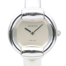 Gucci Women's Watch, 1400L Stainless Steel, Silver Dial