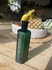 Antique green glass - glass, poison