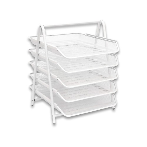 Osco white wire mesh - mesh, tier