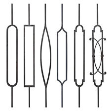 Decorative Wrought Iron Metal Balustrade Steel Picket Panels