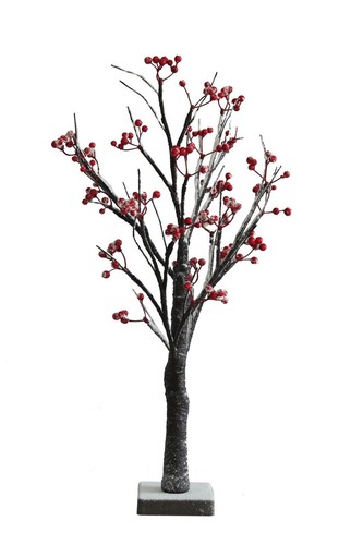 Pre lit table top led - table, berry