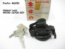 Suzuki RG250 Helmet Lock With