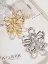Flower Claw Clips for Thick