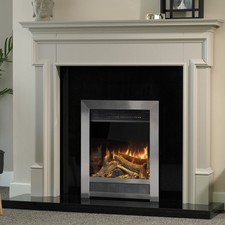 Aura Stanford SL (Slimline) Inset Electric Fire CHROME