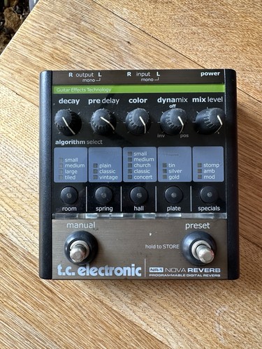Electronic nova reverb - tc,