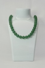 L@@K!  Hetian Green Jade Necklace - Unique Grade A gemstones