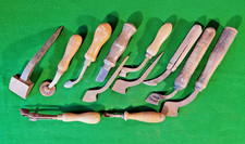 12 VINTAGE LEATHER WORKERS/