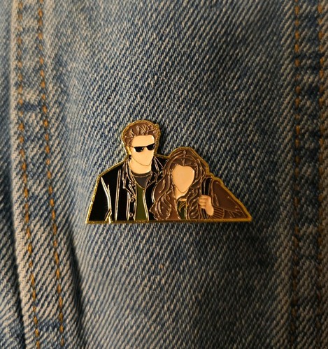 Twilight pin badge brooch - twilight,