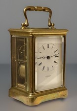 French striking carriage clock By Japy Freres , Pert Bally Brevete Circa 1890