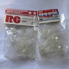 TAMIYA C.V.A Mini Shock Unit Set X2 LIMITED EDTION CLEAR DAMPERS VERY RARE