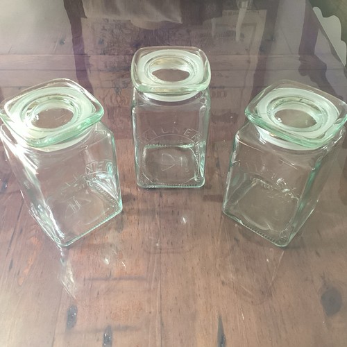 Three kilner square glass - kilner,