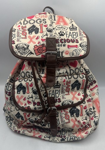 Pug dog puppy - lovers, rucksack