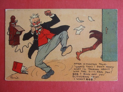 Tom browne comic - tom, early
