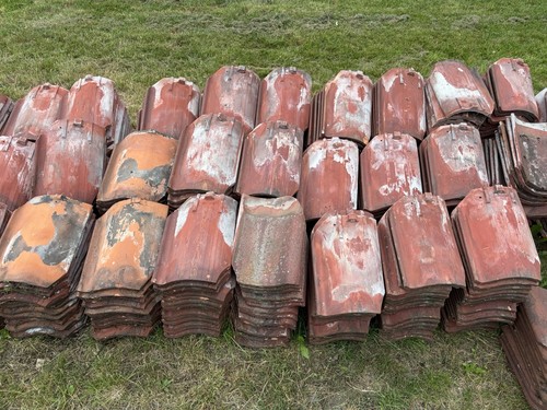 Reclaimed clay roof - clay, /