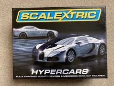 Scalextric C3169A Hypercars Fully Chromed Bugatti Veyron & Mercedes-Benz SLR McL