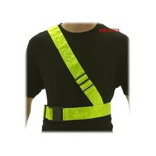 Reflective sam brown belt - reflective,