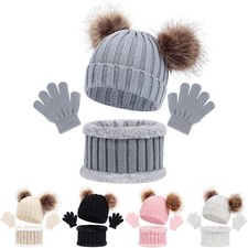 Hat, Scarf, & Gloves Set, Kids