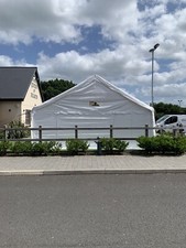 8 M X 6m PVC Marquee Hire with LED dancefloor based in Cheshire