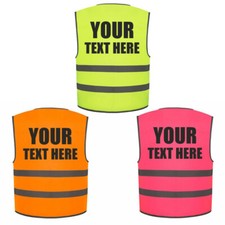 CUSTOM PRINT KIDS HI VIZ VIS