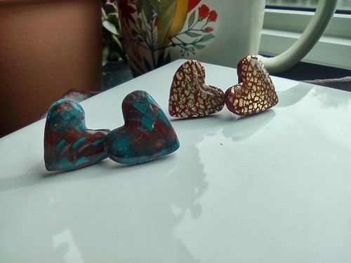 Heart studs pack - studs, of