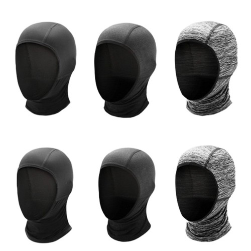 Motorcycle open face balaclava - open,
