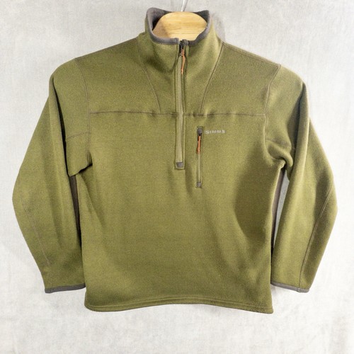 Simms fishing qtr zip - zip, fleece