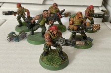 Warhammer 40K - Astra Militarum - METAL 6x Catachan Heavy Weapons (R1) Exc